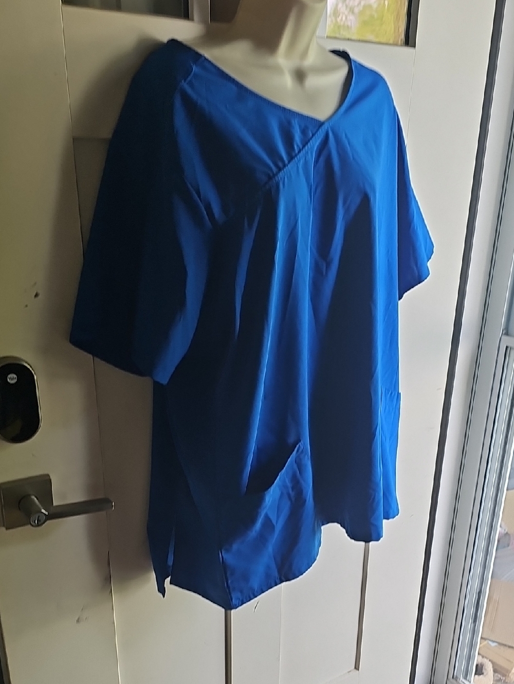 Wonderwink Royal Blue Scrub Top